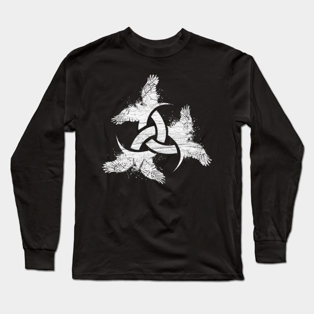 Horn of Odin Long Sleeve T-Shirt by Nartissima